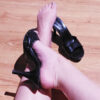 Feet in heels fetish